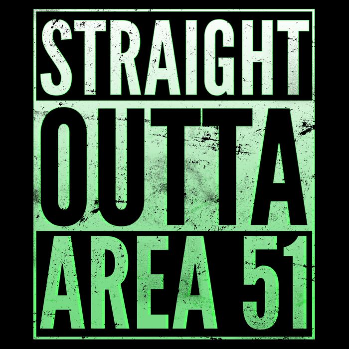 Straight Outta Area 51 Wool Snapback Cap