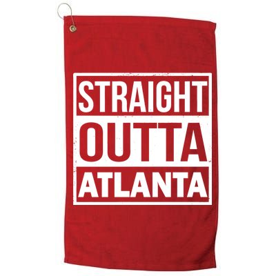 Straight Outta Atlanta Platinum Collection Golf Towel