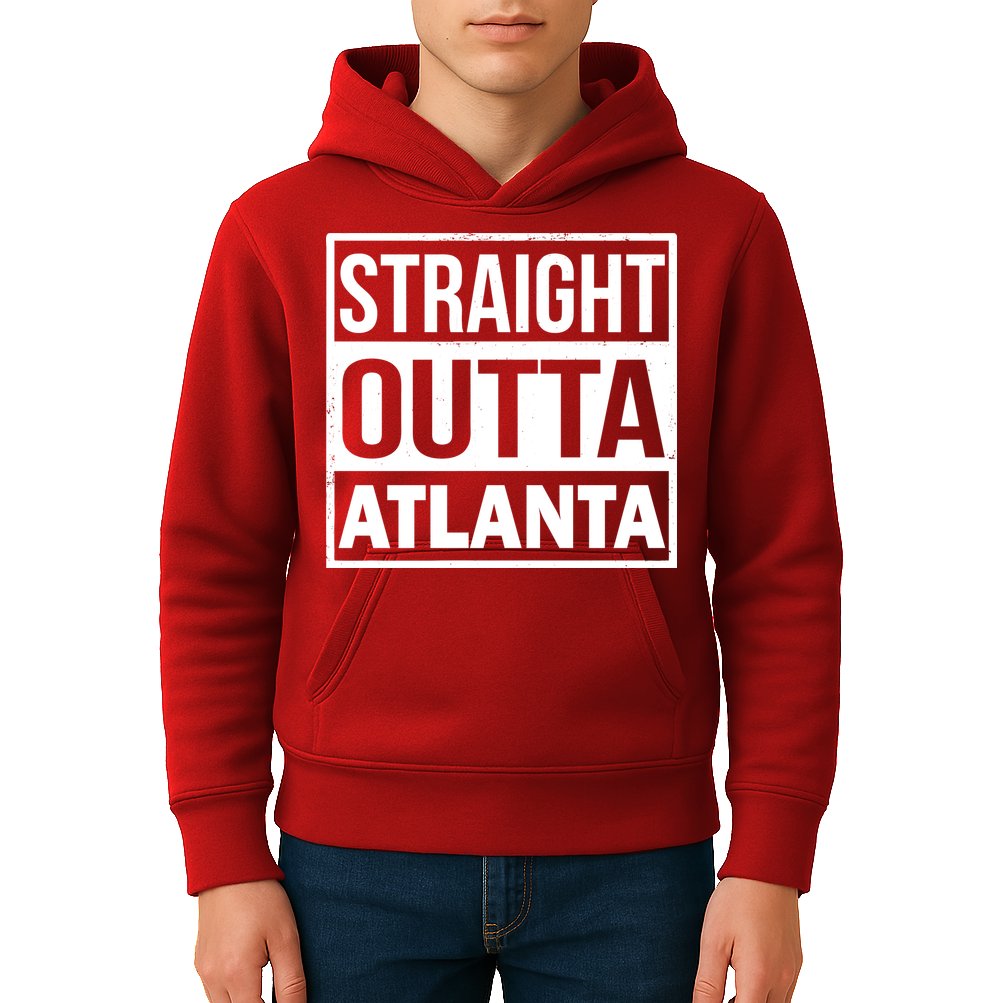 Straight Outta Atlanta Kids Hoodie