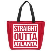 Straight Outta Atlanta Zip Tote Bag