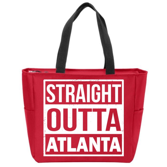 Straight Outta Atlanta Zip Tote Bag