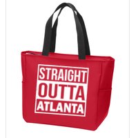 Straight Outta Atlanta Zip Tote Bag
