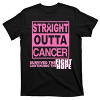 Straight Outta Breast Cancer Fight Hope T-Shirt