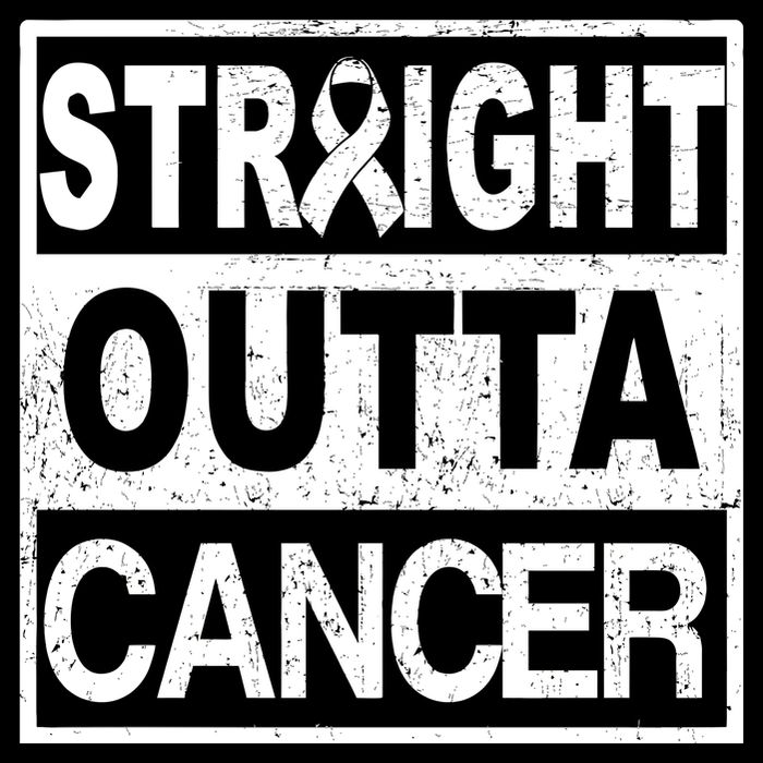 Straight Outta Cancer Backpack