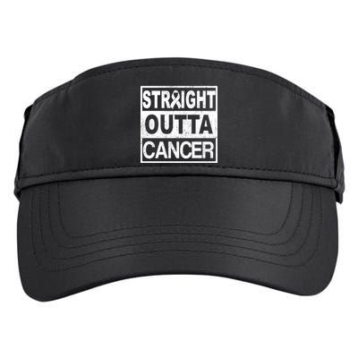Straight Outta Cancer Adult Drive Performance Visor