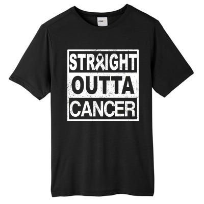 Straight Outta Cancer Tall Fusion ChromaSoft Performance T-Shirt