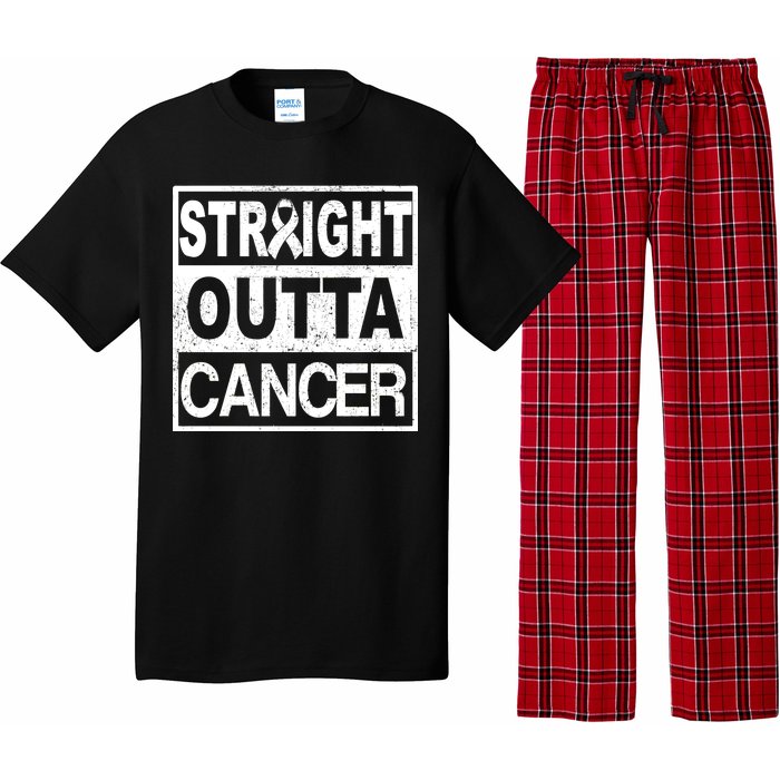 Straight Outta Cancer Pajama Set