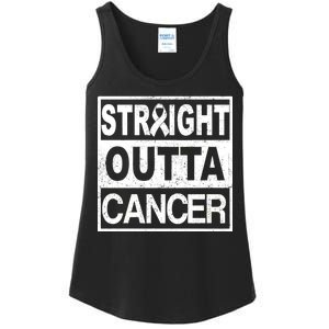 Straight Outta Cancer Ladies Essential Tank