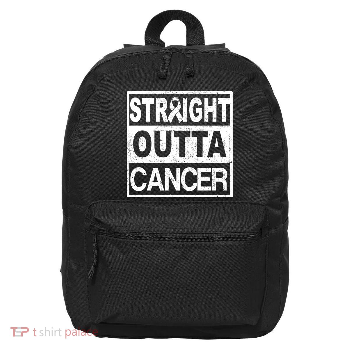 Straight Outta Cancer 16 in Basic Backpack