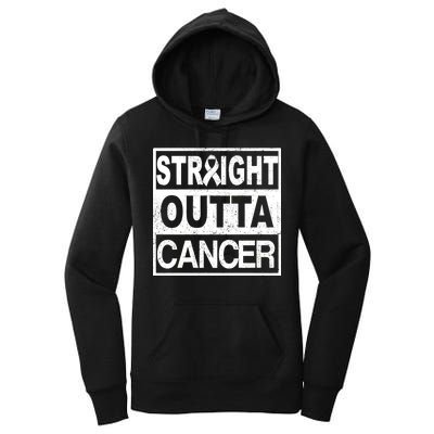 Straight Outta Cancer Women's Pullover Hoodie