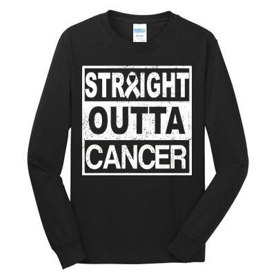 Straight Outta Cancer Tall Long Sleeve T-Shirt