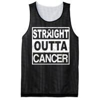 Straight Outta Cancer Mesh Reversible Basketball Jersey Tank