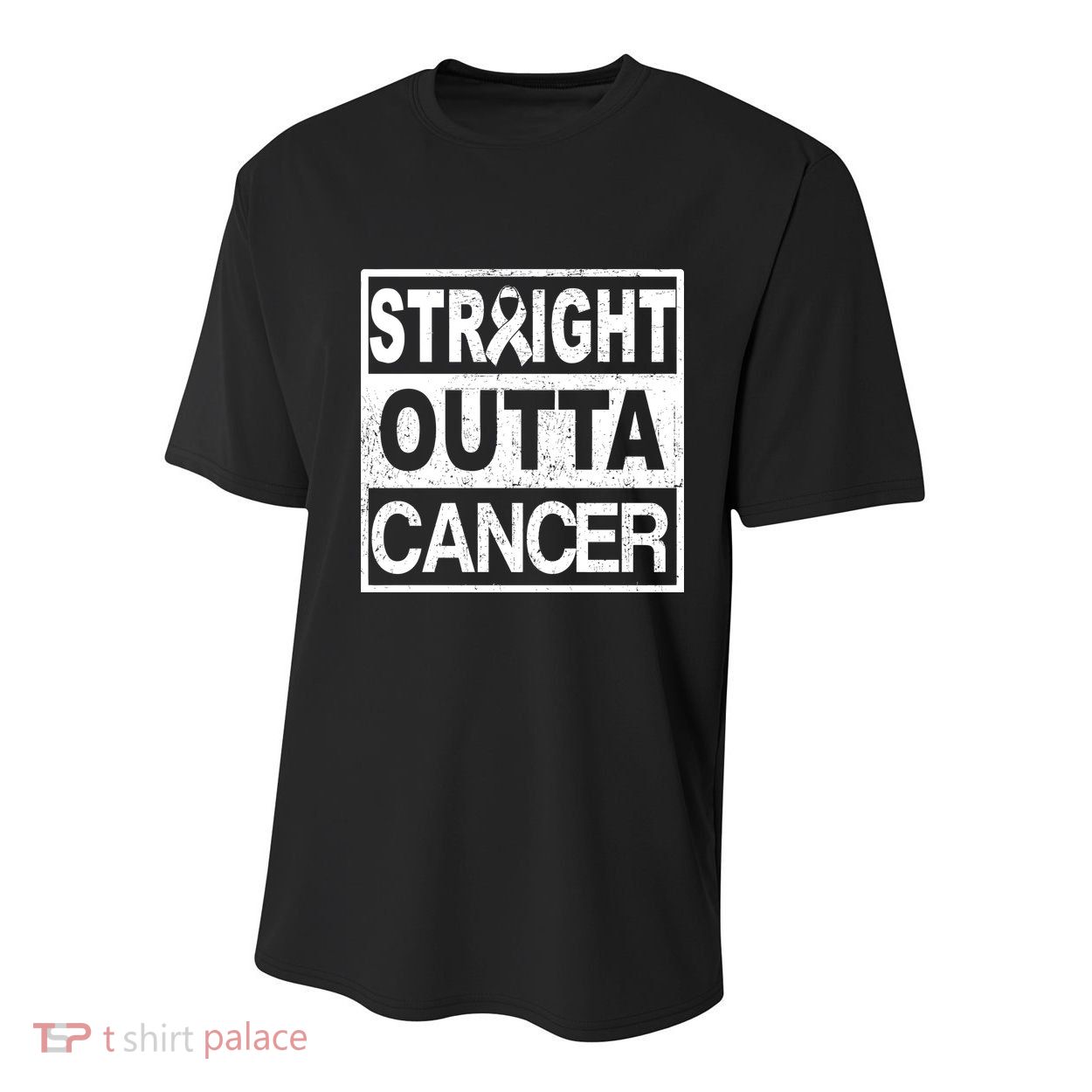 Straight Outta Cancer Youth Performance Sprint T-Shirt