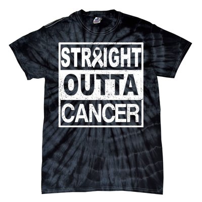 Straight Outta Cancer Tie-Dye T-Shirt