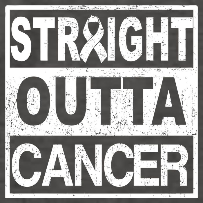 Straight Outta Cancer Vector Backpack