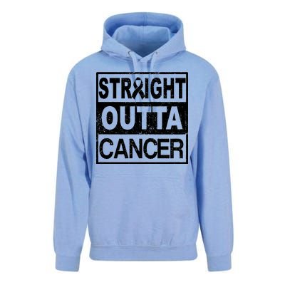 Straight Outta Cancer Unisex Surf Hoodie