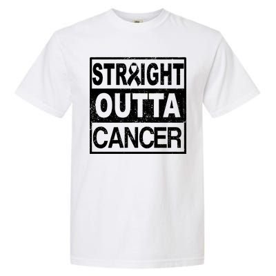 Straight Outta Cancer Garment-Dyed Heavyweight T-Shirt