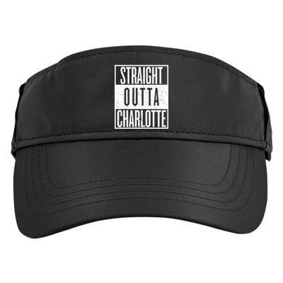 Straight Outta Charlotte Adult Drive Performance Visor