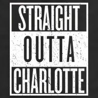 Straight Outta Charlotte Adult Drive Performance Visor
