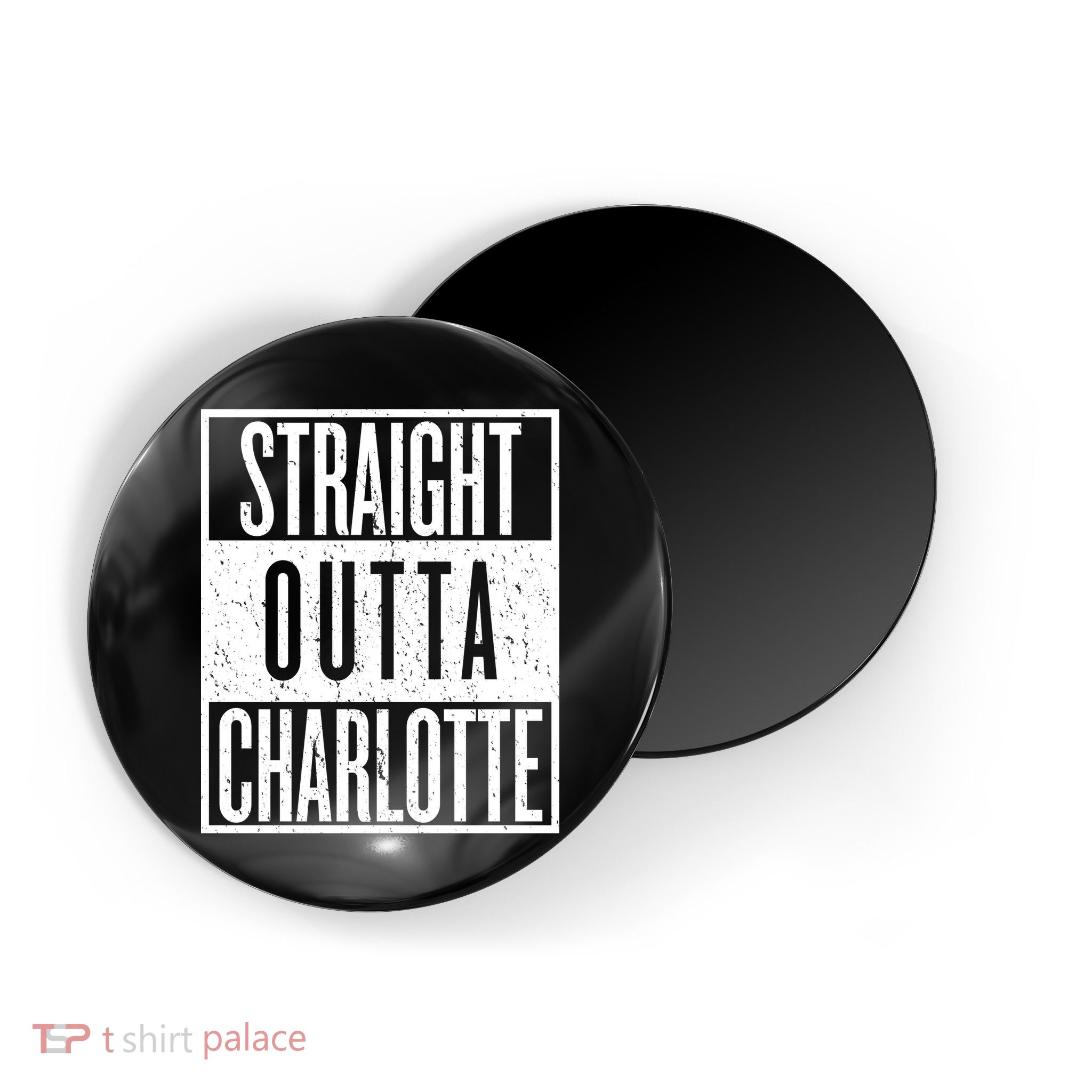 Straight Outta Charlotte Magnet