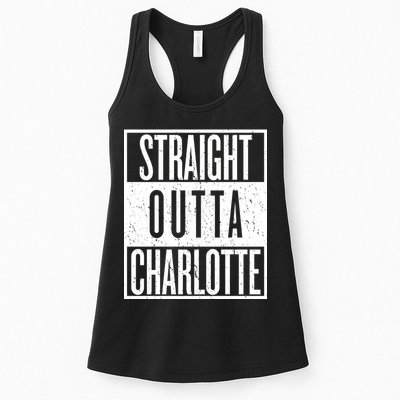 Straight Outta Charlotte Womens Tank Top