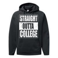 Straight Outta College Performance Fleece Hoodie