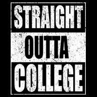 Straight Outta College Flatbill Hat