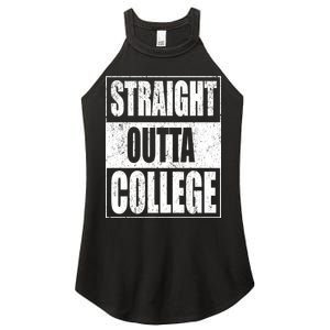 Straight Outta College Women’s Perfect Tri Rocker Tank