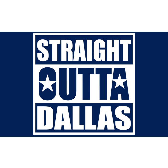 Straight Outta Dallas Texas City Bumper Sticker