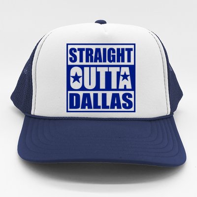 Straight Outta Dallas Texas City Trucker Hat