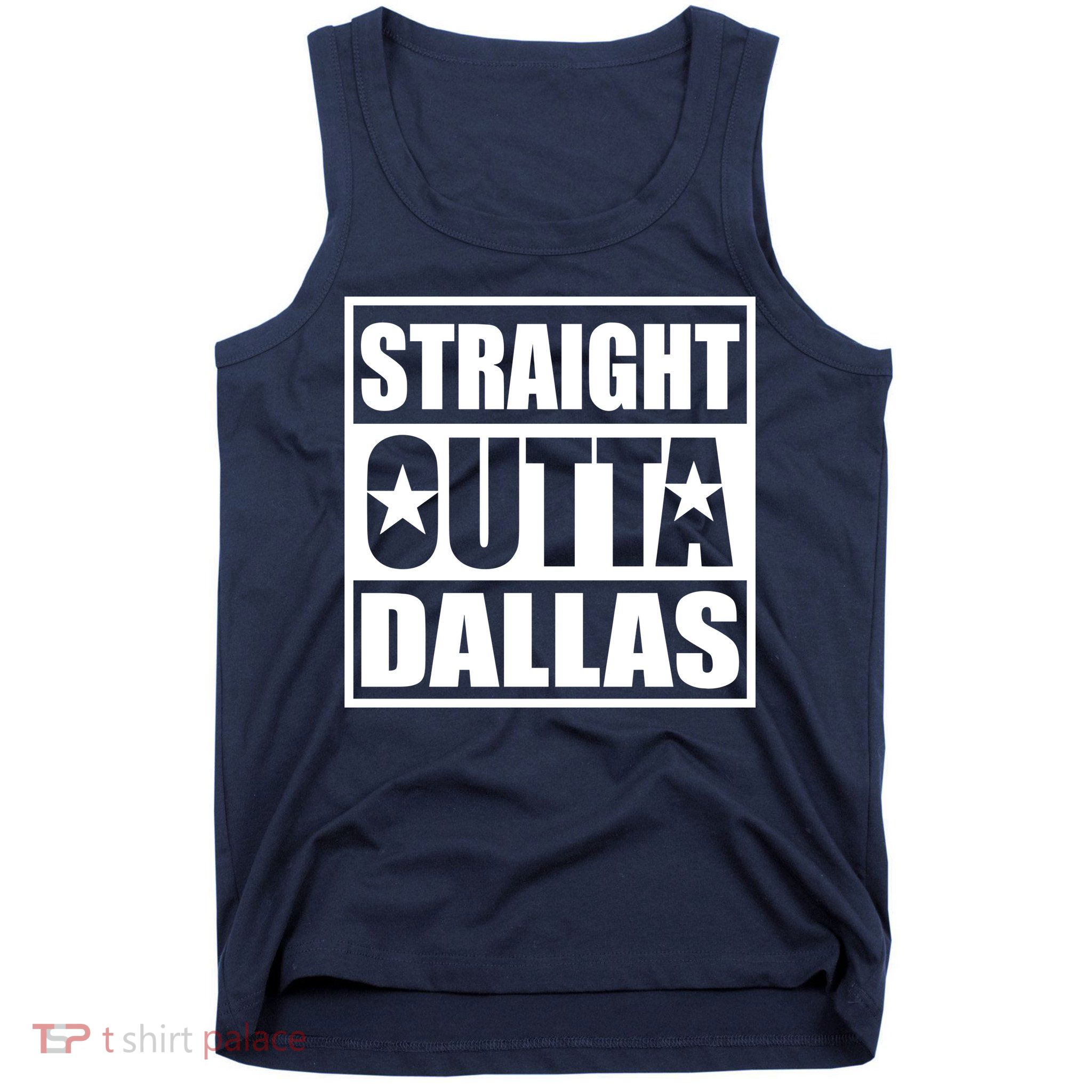 Straight Outta Dallas Texas City Tank Top