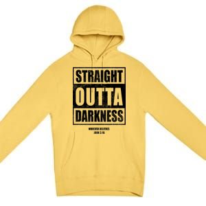 Straight Outta Darkness Premium Pullover Hoodie