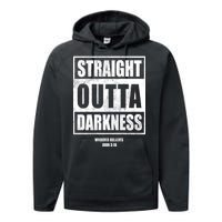 Straight Outta Darkness Performance Fleece Hoodie