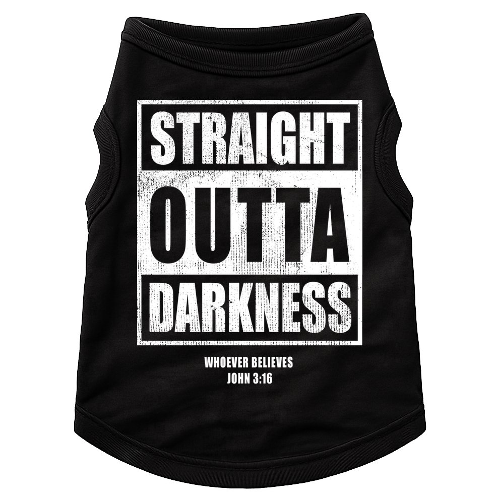 Straight Outta Darkness Doggie Tank