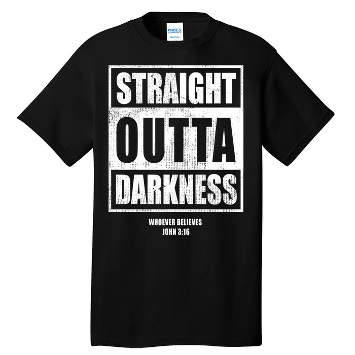 Straight Outta Darkness Tall T-Shirt