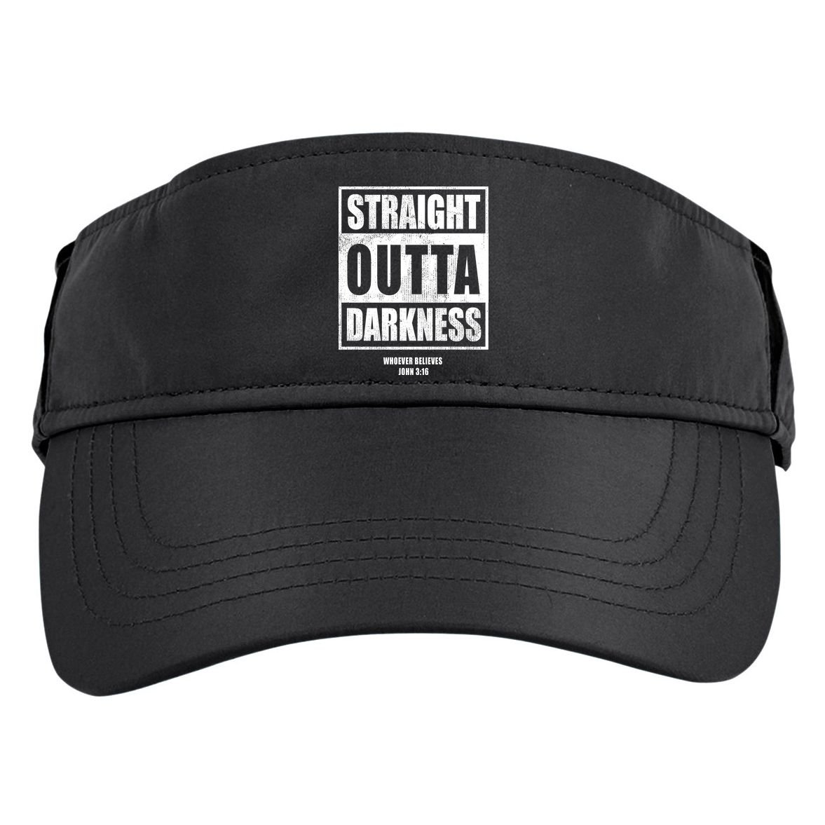 Straight Outta Darkness Adult Drive Performance Visor