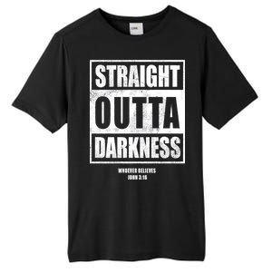 Straight Outta Darkness Tall Fusion ChromaSoft Performance T-Shirt