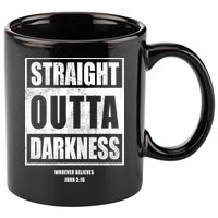 Straight Outta Darkness 11oz C Handle Ceramic Mug