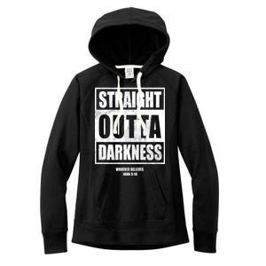 Straight Outta Darkness Women's Fleece Hoodie