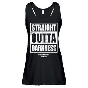 Straight Outta Darkness Ladies Essential Flowy Tank