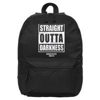 Straight Outta Darkness 16 in Basic Backpack