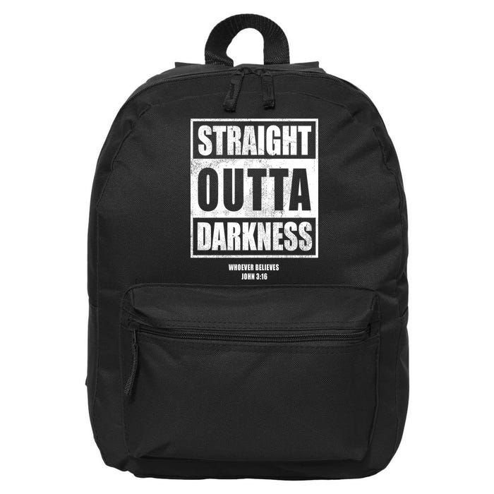 Straight Outta Darkness 16 in Basic Backpack