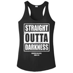 Straight Outta Darkness Ladies PosiCharge Competitor Racerback Tank