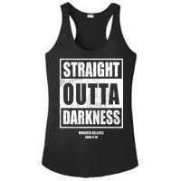 Straight Outta Darkness Ladies PosiCharge Competitor Racerback Tank