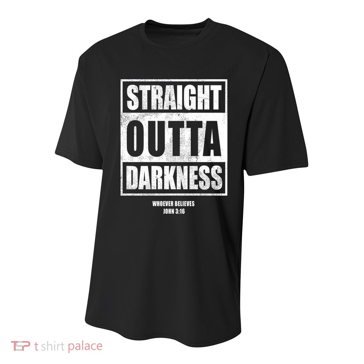Straight Outta Darkness Youth Performance Sprint T-Shirt
