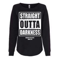 Straight Outta Darkness Womens California Wash Sweatshirt