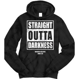 Straight Outta Darkness Tie Dye Hoodie