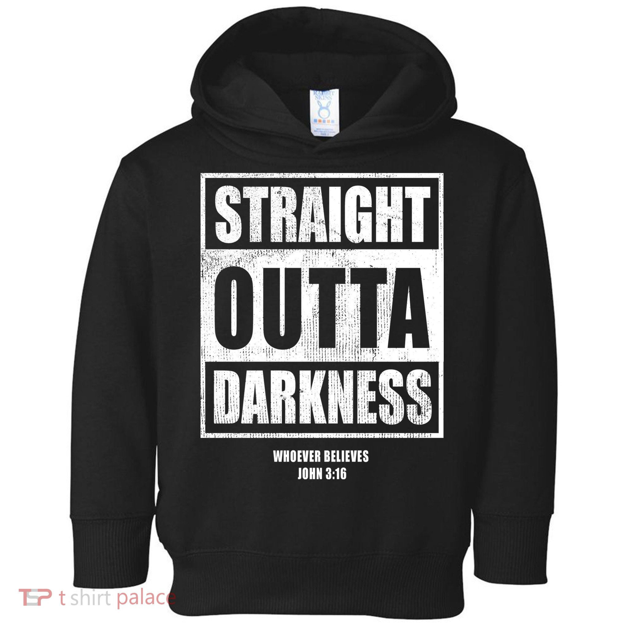 Straight Outta Darkness Toddler Hoodie