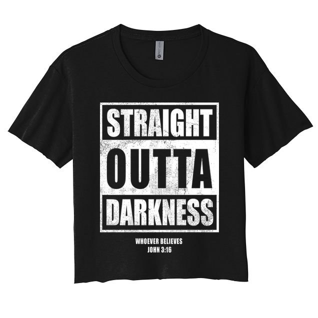 Straight Outta Darkness Crop Top