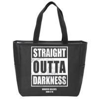 Straight Outta Darkness Zip Tote Bag